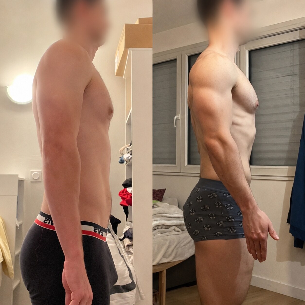 Transformation avant après cliente CM
