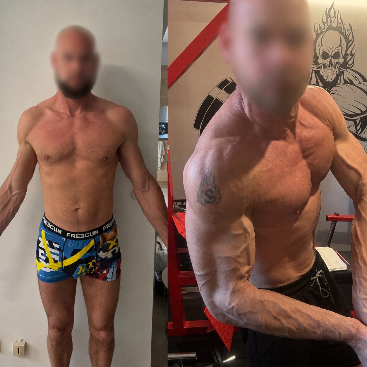 Transformation avant après client CM