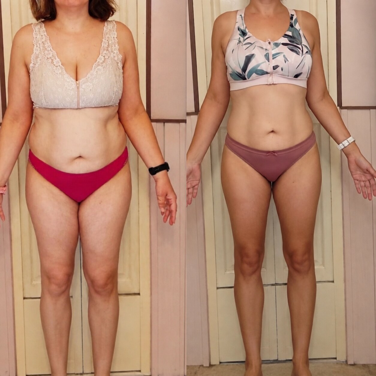 Transformation avant après client Coaching by Matt