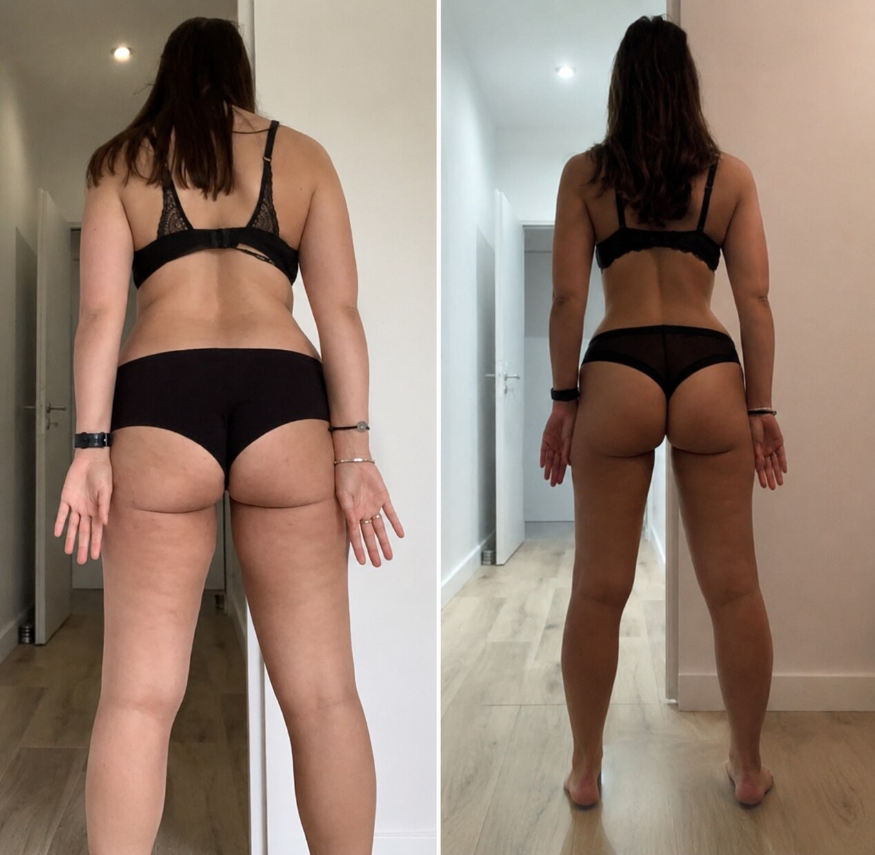 Transformation avant après client Coaching by Matt
